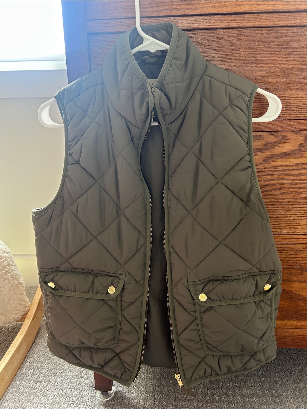 Women’s Army Green Vest